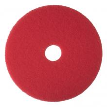3M 7000029764 - 5100PLG Red Buffing Pads, 13 in (330 mm)