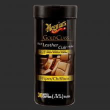 3M 7100216356 - MEGUIAR’S® GOLD CLASS™ RICH LEATHER CLEANER & CONDITIONER WIPES G10900C