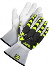 Bob Dale Gloves & Imports Ltd 20-1-1873-L - Goatskin 3" Gauntlet w/ Backhand Protection