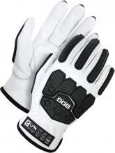 Bob Dale Gloves & Imports Ltd 20-1-5000-L - Pearl Goatskin Driver w/Backhand Protection