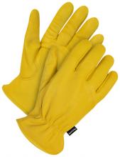 Bob Dale Gloves & Imports Ltd 20-9-340-L - Grain Sheepskin Driver Tan, Lined w/ TR2 + 3M C100 Thinsulate