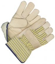 Bob Dale Gloves & Imports Ltd 40-9-2816 - Fitter Glove Grain Cowhide Lined Pile Patch Palm