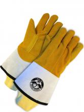 Bob Dale Gloves & Imports Ltd 64-9-1141KW-10 - Welding Glove TIG Split Deerskin w/Kevlar Knit Wrist Lined