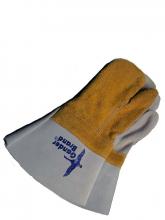 Bob Dale Gloves & Imports Ltd 64-9-AG-1-7 - Welding Mitt Split Leather Gauntlet 1-Finger Fully Lined