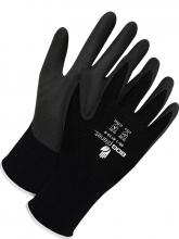 Bob Dale Gloves & Imports Ltd 99-1-8110-10 - 15 Gauge Black Nylon Spandex NBR Palm Net Zero