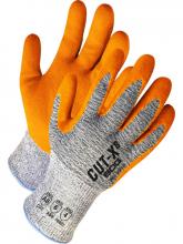 Bob Dale Gloves & Imports Ltd 99-1-9628-10 - Grey HPPE Cut Resistant Orange Sandy Nitrle Palm