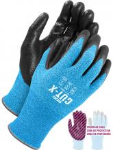 Bob Dale Gloves & Imports Ltd 99-1-9630-10 - 13 Gauge Seamless Knit Needlestick Resist Black Nitrile Foam