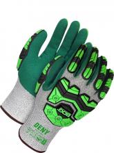 Bob Dale Gloves & Imports Ltd 99-1-9793-10 - Waterproof, Touchscreen, HPPE Sandy Nitrile Palm, TPR Impact
