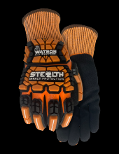 Watson Gloves 387TPR-L - STEALTH ORANGE CRUSH WITH TPR-LARGE