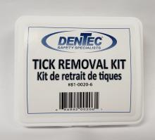 Dentec 81-0020-6 - Tick Removal Kit in Plastic Promo #1 Box with Tweezers
