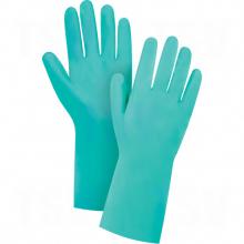 Zenith Safety Products SHF685 - GLOVE, NITRILE FLOCK LINED, 15-MIL, 13" GRN, 9