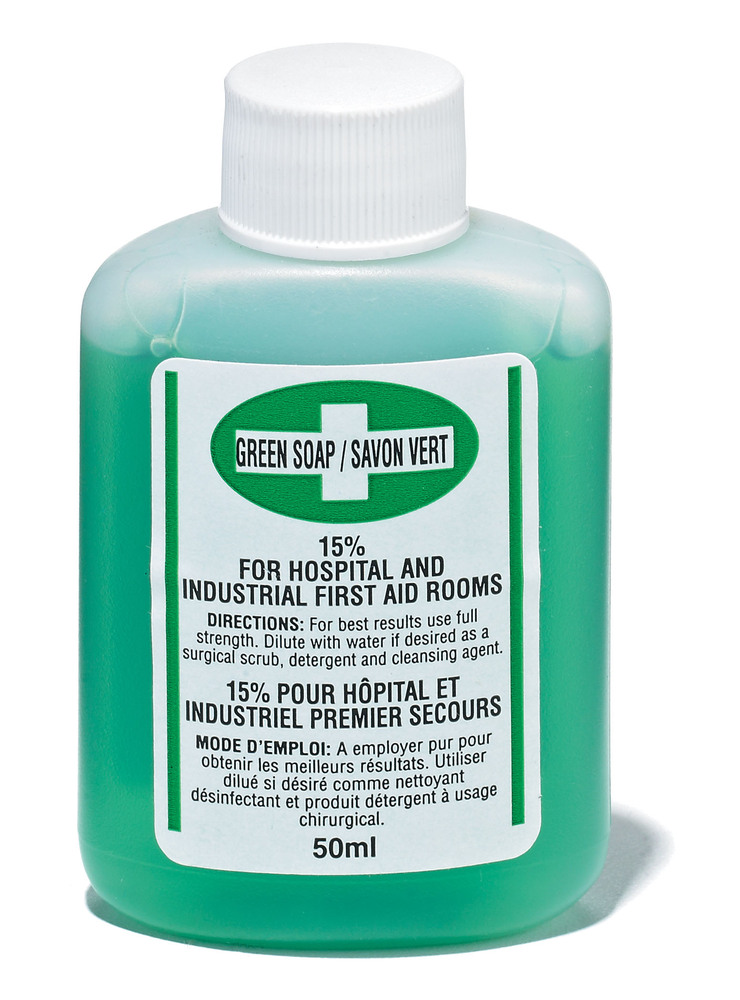 GREEN SOAP ANTISEPTIC LIQUID SOAP, 50ML