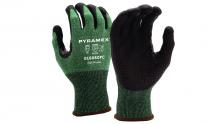 Pyramex Safety GL606DPCVPXL - Glove Nitrile 18G A3 Dots Thumb Saddle- Vend Pack- size Extra Large