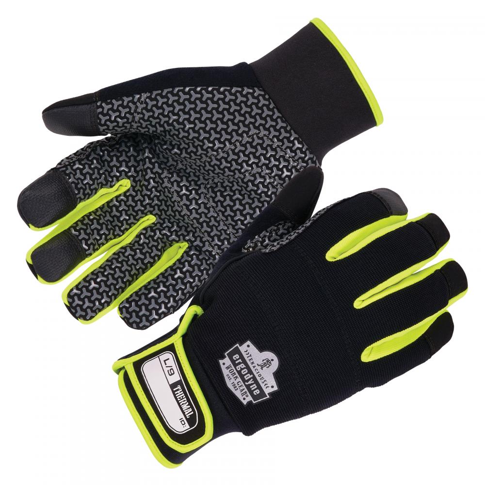 850 XXS Black Insulated Freezer Gloves