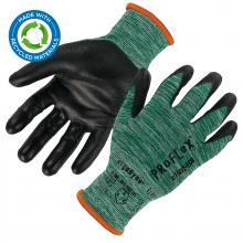 Ergodyne 10561 - 7002-ECO 1-pair XS Green PU Coated Gloves Recycled