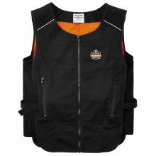 Ergodyne 12123 - 6255 S/M Black Lightweight Phase Change Cooling Vest Only