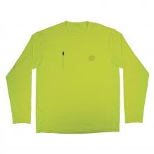 Ergodyne 12142 - 6689 S Lime Cooling Long Sleeve Sun Shirt with UV Protection