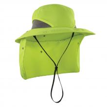 Ergodyne 12710 - 8934 S/M Lime Ranger Hat - Neck Shade