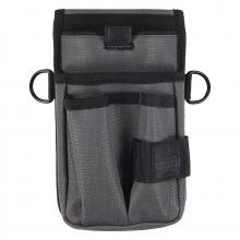 Ergodyne 13668 - 5568 Gray Tool Pouch with Device Holster Belt Loop