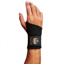 Ergodyne 16612 - 670 S Black Ambidextrous Single Strap Wrist Support