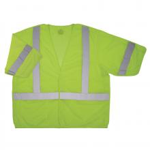 Ergodyne 23053 - 8315BA S/M Lime Hi Vis Breakaway Safety Vest HL