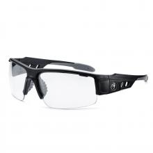 Ergodyne 52005 - DAGR-AFAS Matte Black Frame Clear Lens Safety Glasses - AFAS