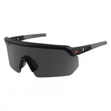 Ergodyne 55063 - AEGIR-AFASPZ Matte Black Frame Smoke Lens Safety Glasses - AFAS Polarized