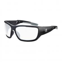 Ergodyne 57005 - BALDR-AFAS Matte Black Frame Clear Lens Safety Glasses - AFAS
