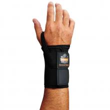Ergodyne 70022 - 4010 S-Right Black Double Strap Wrist Support