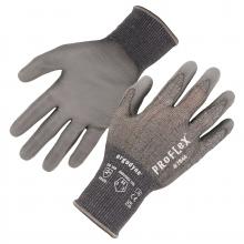 Ergodyne 10491 - 7044 1-pair XS Gray ANSI A4 PU Coated CR Gloves