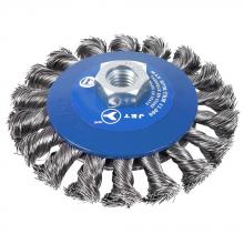 Jet - CA 554361 - 5 " Knot Twisted Conical (Bevel) Brush SST