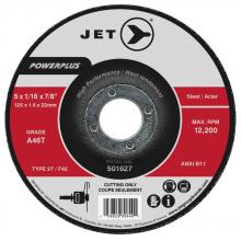 Jet - CA 501627 - 5 x 1/16 x 7/8 A46T POWERPLUS T27 Cut-Off Wheels