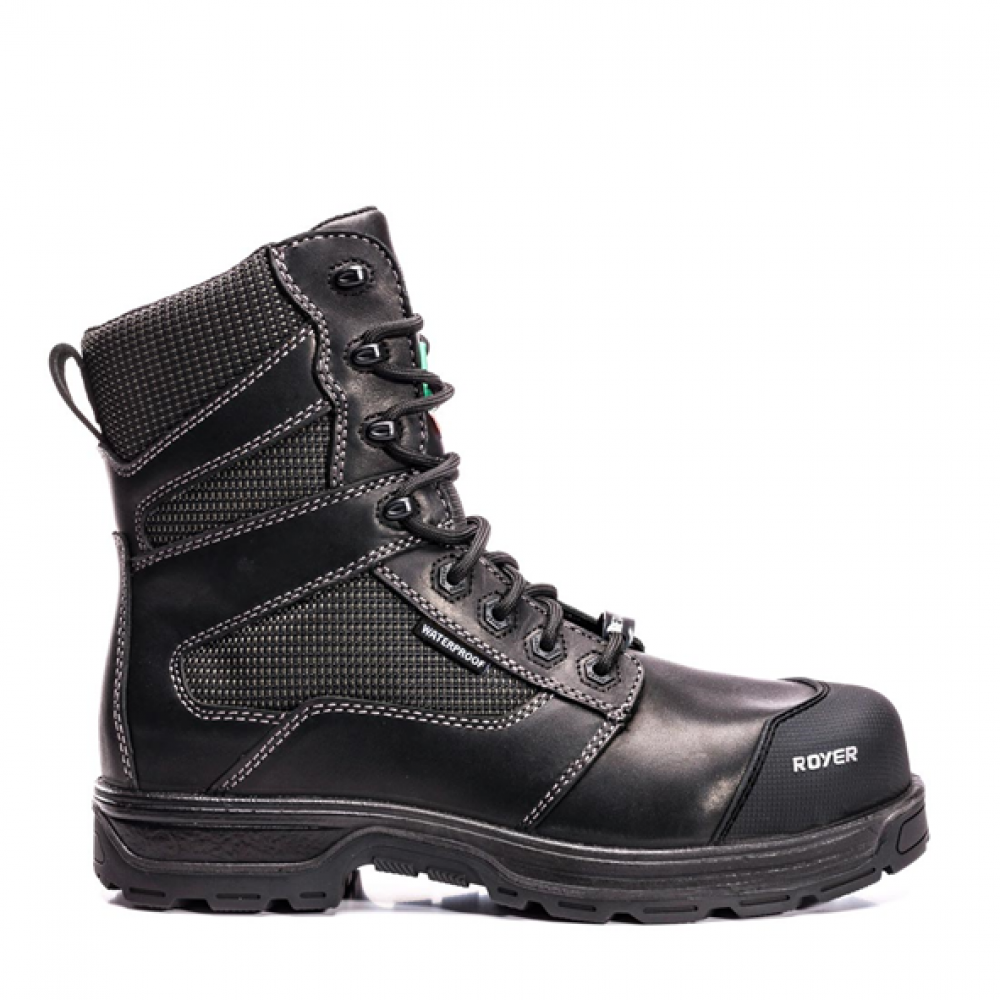 8&#34; AGILITYâ„¢ Metal-Free Boot, Waterproof, Black