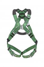 MSA Safety 10206059 - V-FORM Harness, Extra Large, Back D-Ring, Tongue Buckle Leg Straps Quick Connect