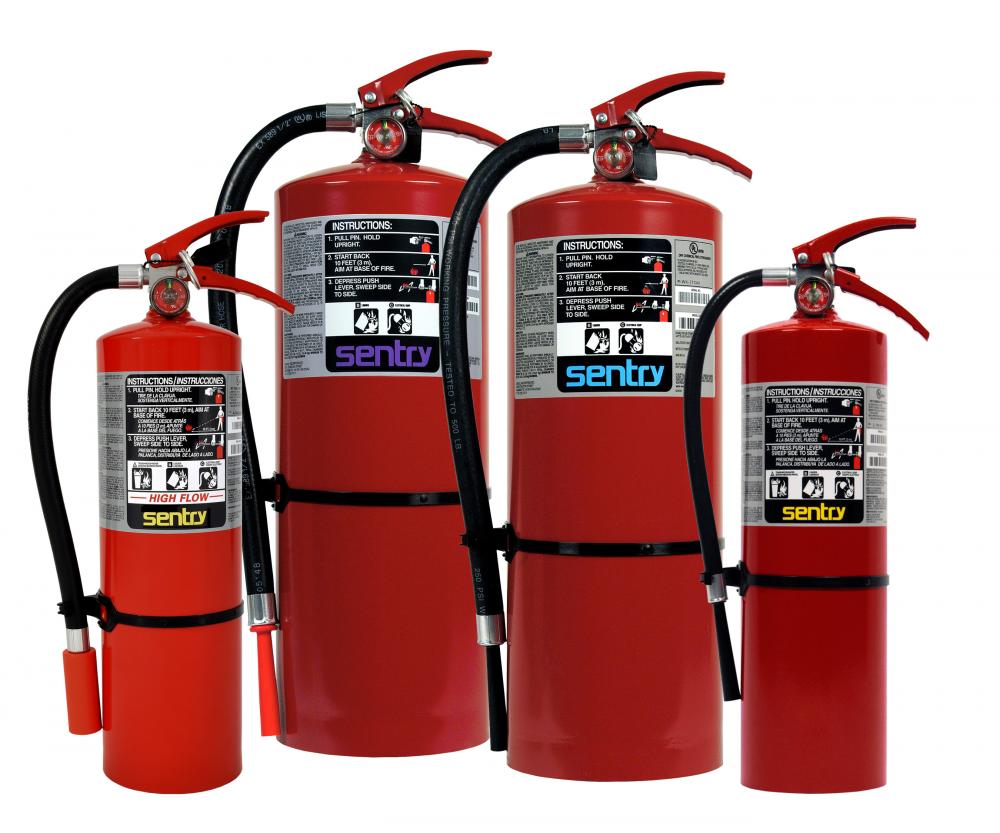 SENTRY Dry Chemical Fire Extinguisher